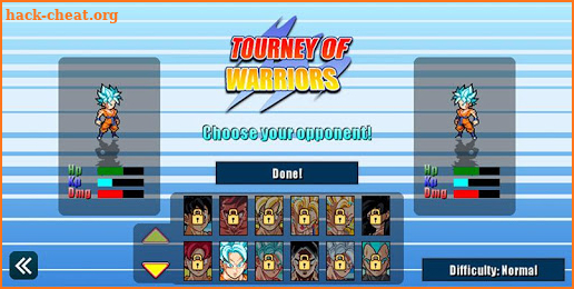 Ultra Saiyan : Tourney of Warriors screenshot
