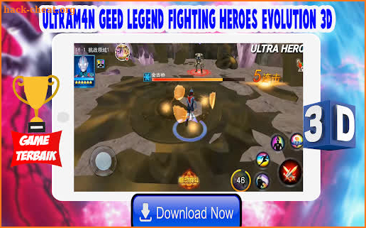 Ultrafighter: Geed Heroes 3D screenshot