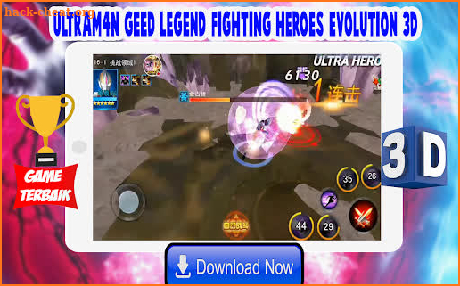 Ultrafighter: Geed Heroes 3D screenshot