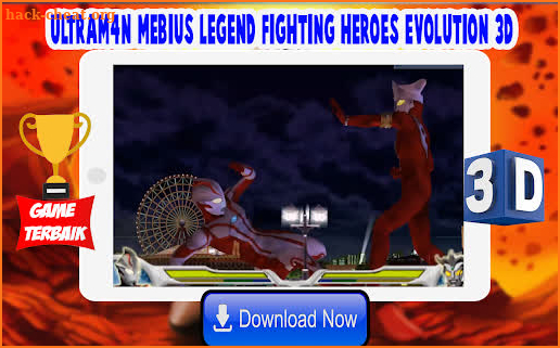 Ultrafighter: Mebius Heroes 3D screenshot