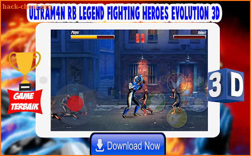 Ultrafighter: RB Heroes 3D screenshot