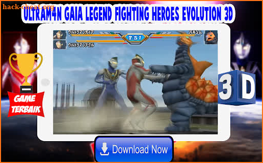 Ultrafighter3D : Gaia Legend Fighting Heroes screenshot