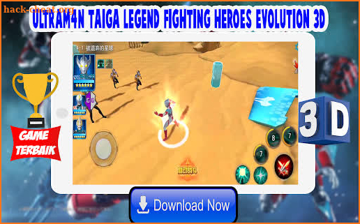 Ultrafighter3D : Taiga Legend Fighting Heroes screenshot