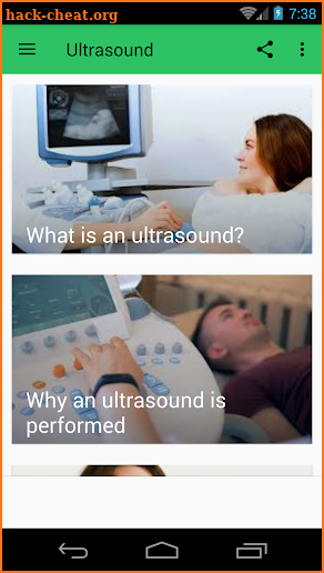 Ultrasound screenshot