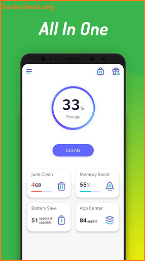 Ultro Cleaner - Storage Manager & Speed Optimizer screenshot