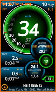 Ulysse Speedometer Pro screenshot