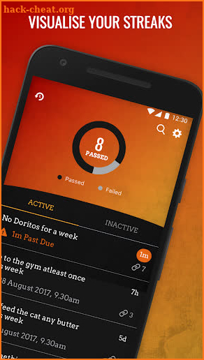 Ulysses Pact - Motivational and Productivity App screenshot