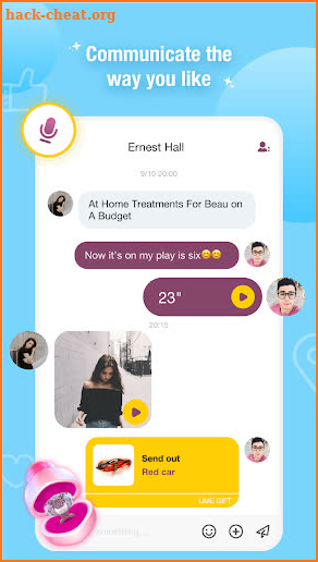 Ume-chatrooms screenshot