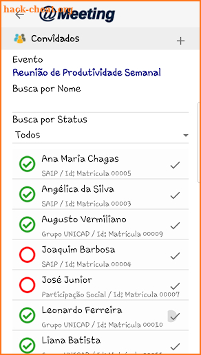 UMeeting Mobile screenshot