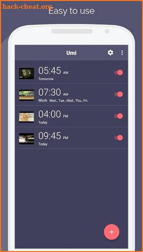 Umi - alarm clock for YouTube ☝ screenshot