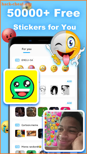 Umoji Sticker - Animated WAStickerApps screenshot