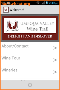 Umpqua Valley Wine Growers screenshot