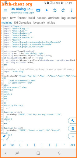 Umrani Codes screenshot