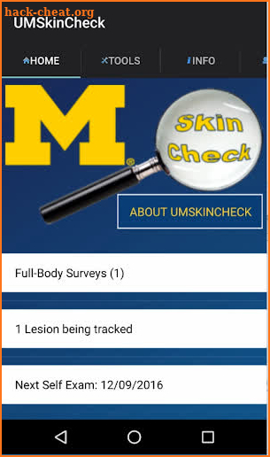 UMSkinCheck screenshot