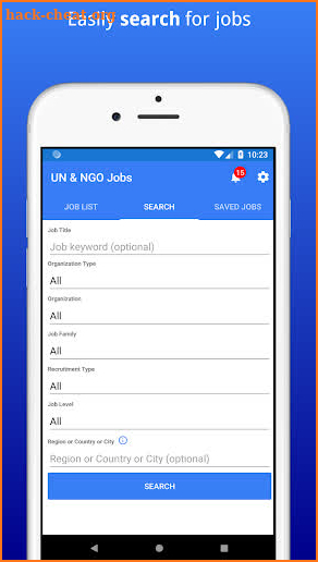 UN & NGO Jobs screenshot