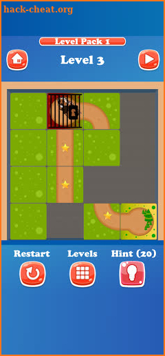 Unblock Animals Zoo Slide Tile Puzzle screenshot