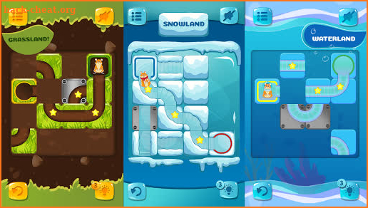 Unblock Hammy the Hamster - Puzzle Game screenshot
