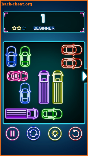 Unblock me - Neon car screenshot