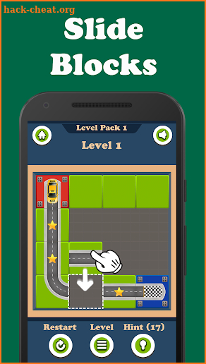 Unblock Taxi - Car Slide Puzzle screenshot