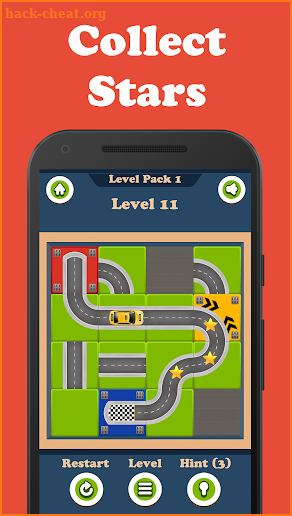 Unblock Taxi - Car Slide Puzzle screenshot