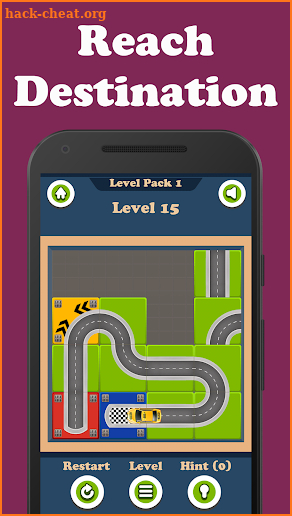 Unblock Taxi - Car Slide Puzzle screenshot