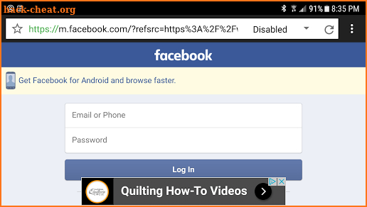 Unblock VPN Browser screenshot