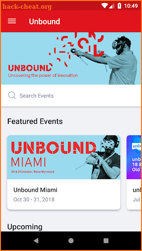 Unbound Festivals screenshot