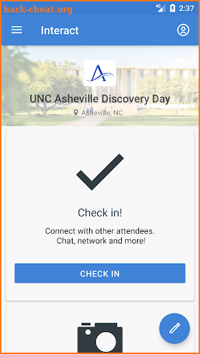 UNC Asheville Guides screenshot