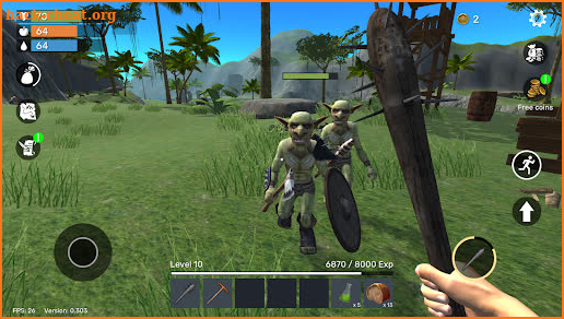 Uncharted Island: Survival RPG screenshot