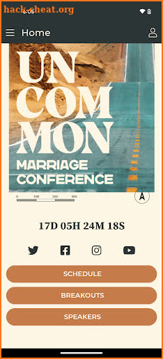 Uncommon Marriage Conference screenshot