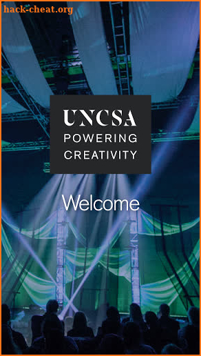 UNCSA Powering Creativity screenshot
