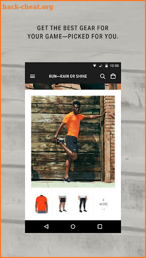 Under Armour - Athletic Shoes, Running Gear & More screenshot