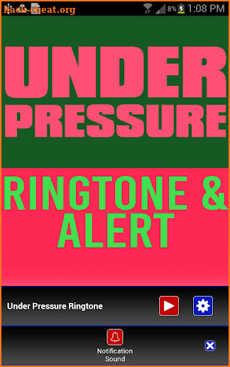Under Pressure Ringtone screenshot