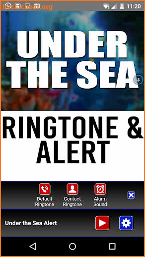 Under the Sea Ringtone & Alert screenshot
