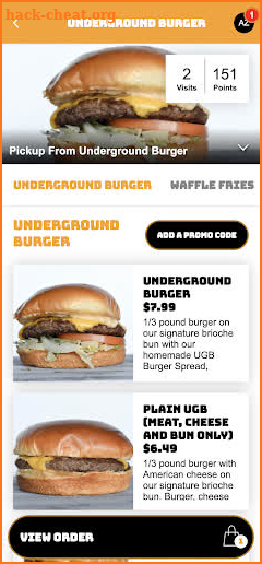 Underground Burger screenshot