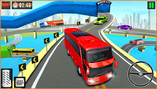 Underground City Coach Bus Driving Simulator 2021 screenshot