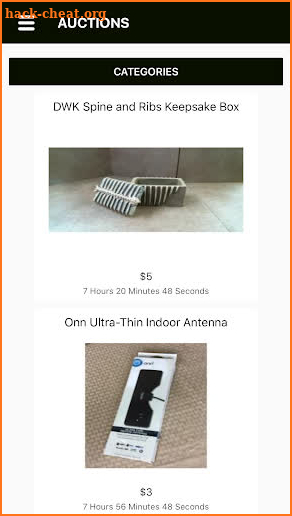 Underground Sales Auctions screenshot