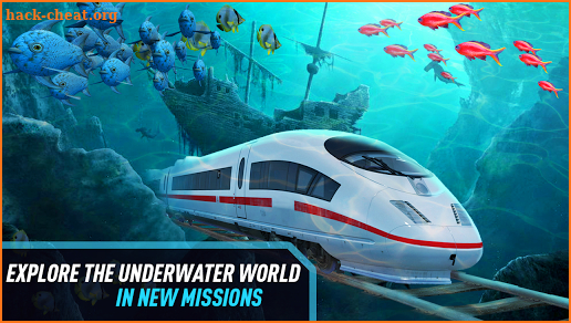 Undersea Water Stream Train screenshot