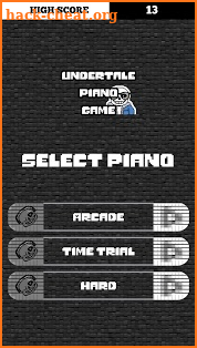 Undertale Piano Game screenshot