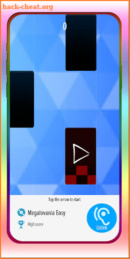 Undertale sans songs - Piano tiles game screenshot
