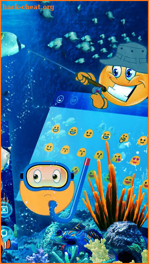 Underwater Aquarium Fish Keyboard screenshot
