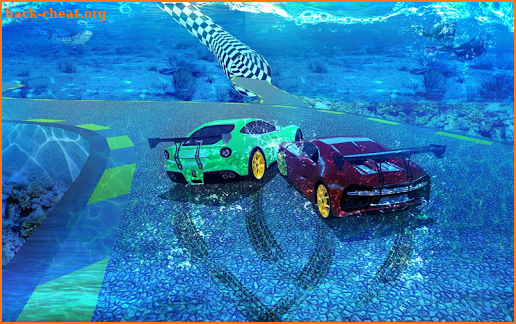 Underwater Bendy Ramp Car Stunts Racing Master screenshot