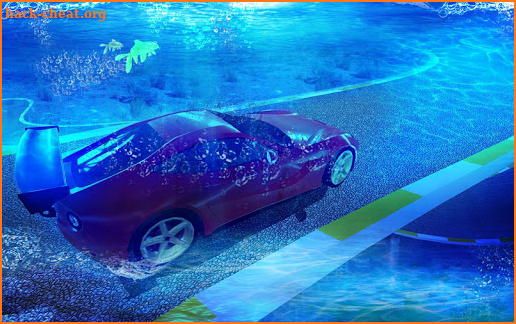 Underwater Bendy Ramp Car Stunts Racing Master screenshot