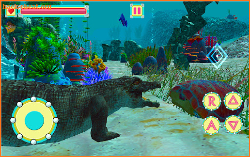Underwater Crocodile Simulator screenshot