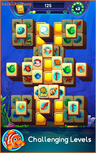 Underwater Mahjong - Classic Tiles Journey 2020 screenshot