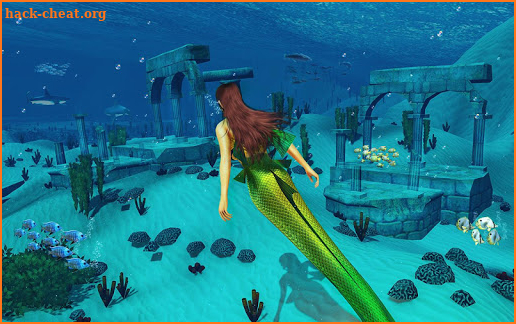 Underwater Mermaid Simulator screenshot