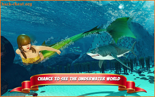 Underwater Mermaid Simulator screenshot