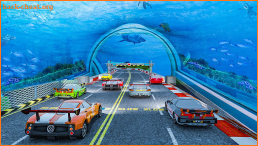 Underwater Racing Car Stunts Mania screenshot