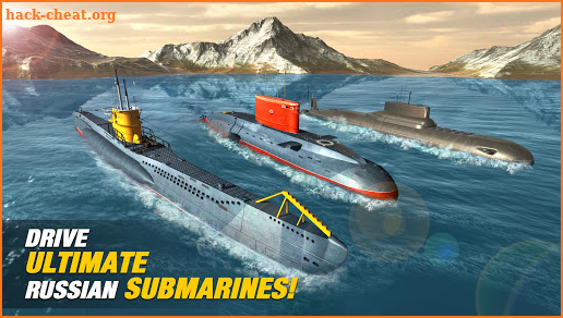 Underwater Russian Submarine Driving Simulator screenshot