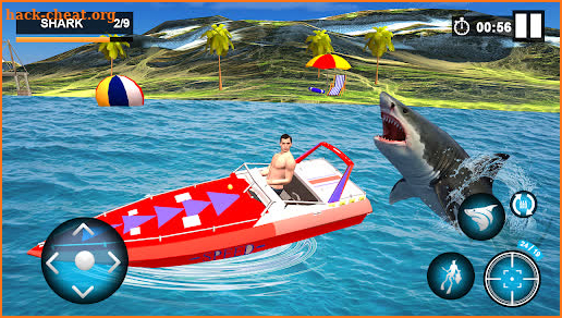 Underwater Shark Hunting Game screenshot